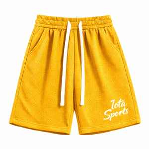 กางเกงขาสั้นตาข่ายสองชั้น IOTA SPORTS สำหรับผู้ชาย เป็นมิตรกับสิ่งแวดล้อม เหมาะสำหรับออกกำลังกาย ป้องกันรังสียูวี แห้งเร็ว ระบายอากาศดี ขายส่ง MOQ ต่ำ รับสกรีน - Product Image 2