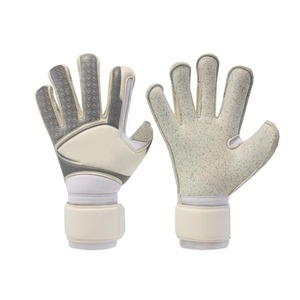 Guantes de Portero de Cuero Protector, Protección para los Dedos, Entrenamiento de Fútbol, Logotipo Personalizado, Alta Calidad, Cómodos, Venta al por Mayor - Product Image 1