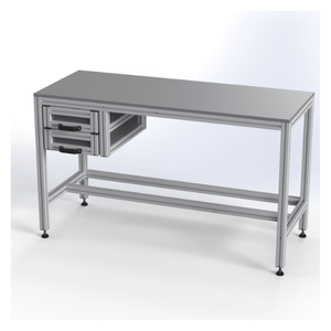 Établi industriel robuste avec cadre en aluminium CNC Cut 6000 Series - Product Image 3