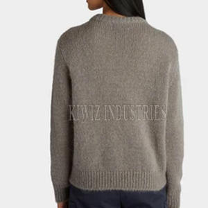 Jersey de mujer de bajo precio, suéter de mujer de diferentes colores a la venta, suéteres de invierno transpirables de nuevo estilo para mujer - Product Image 5