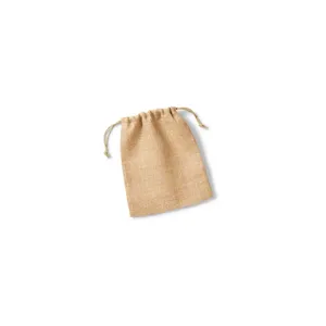 Sacche Promozionali Sostenibili in Juta con Coulisse per Merchandising - Product Image 1