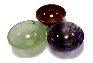 อัญมณีธรรมชาติ ชามหินหลายชิ้น ผลิตภัณฑ์ ชามหินธรรมชาติ ประเภท ชามคริสตัลอัญมณีสําหรับตกแต่ง ผู้ค้าส่ง - Product Image 4