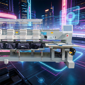 Machine à broder industrielle numérique à 6 têtes pour casquettes tubulaires - Product Image 2