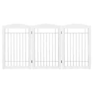 Ahşap metal beyaz pet gates klasik emniyet kapıları sınır kapsama için yavru ve diğer evcil ev bahçe kapalı hindistan'da yapılan