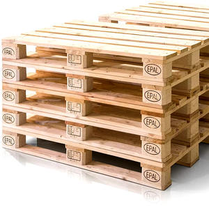 Palettes industrielles en bois EPAL à 4 voies Palettes européennes simples et double face Palettes rectangulaires à 4 voies - Product Image 4