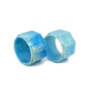 Sample Available <b>Epoxy</b> Resin Napkin Holder Best Color for Gift Purpose Hand Made Handicraft New Design <b>Epoxy</b> Resin Napkin Rings - Product Image 3