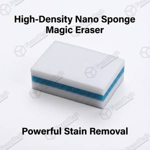Éponge magique en nano-mousse découpable haute densité pour la vaisselle, le <span class=keywords><strong>nettoyage</strong></span> de la cuisine, éponge en mélamine pour les chaussures en cuir ménagères - Product Image 2
