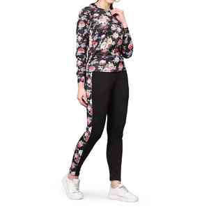 Chándal con estampado de sublimación de invierno único para mujer, alto valor, alta visibilidad, personalizado, 100% algodón transpirable - Product Image 4