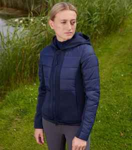 Veste d'équitation pour femmes, chaude pour l'hiver, tissu extensible respirant, confortable, durable, vêtements d'équitation, logo personnalisé, équitation - Product Image 2