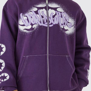 2025 servicio OEM personalizado al por mayor personalizado gran oferta casual peso pesado nuevo diseño chándales de manga larga para hombres - Product Image 6