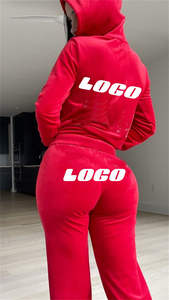 Alta calidad de manga larga chándal Logo en blanco Yoga Top Pullover sudadera personalizada mujeres sudaderas con capucha - Product Image 4