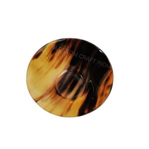 ชุดชามเขาควายขัดเงา งานฝีมือธรรมชาติ สวยงามเป็นมิตรกับสิ่งแวดล้อม เหมาะสำหรับครัวสไตล์ยุโรป - Product Image 1