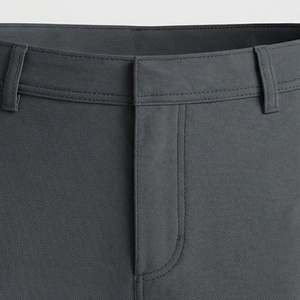Pantalon coupe-vent décontracté pour homme 2025, de haute qualité, léger, en toile, couleur personnalisée, randonnée en plein air, coupe ajustée - Product Image 4