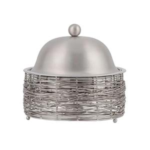 Plato redondo de acero inoxidable para bodas y catering, mini plato pequeño o grande hecho a mano, más vendido y de alta calidad - Product Image 2