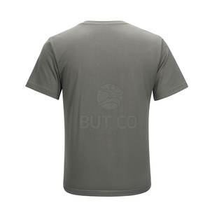 เสื้อยืดแขนสั้นระบายอากาศโพลีเอสเตอร์ผ้าฝ้าย100% สำหรับผู้ชายเสื้อผ้าฤดูร้อนคุณภาพสูง - Product Image 2