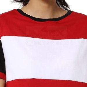 Camiseta de Algodón Premium para Mujer, Sensación Suave, Informal, para Uso Diario - Product Image 4