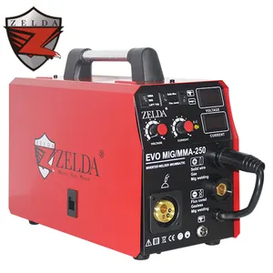 Inverter Aparat De Sudura 3 In 1 Mcu Mig/Mma/Mesin Las Tig Angkat