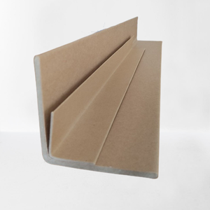 High Strength Waterproof 90 Degree Corrugated Lock Style <b>Corner</b> <b>Protector</b> Angel Kraft Corrugated Cardboard Edge Protection Label - Product Image 1