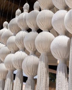 ของตกแต่งผนังสไตล์เม็กซิกันที่ทำด้วยมือสไตล์โบฮีเมียนที่ทันสมัยหรูหราแขวนผนังรูปดอกไม้ - Product Image 1