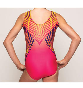 Leotardo de Alta Calidad Sublimado con Diseño Personalizado al por Mayor, Ajuste Perfecto para Porristas - Product Image 2