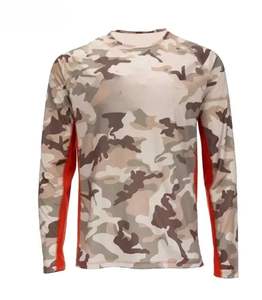 เสื้อตกปลาแขนยาวผ้าสแปนเด็กซ์โพลีเอสเตอร์100% พิมพ์ซับลิเมชัน - Product Image 6