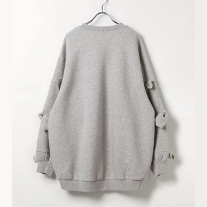 Sudaderas con Lazo para Mujer de Alta Calidad OEM, Último Modelo Holgado, Sudadera con Logotipo Personalizado Estampado para Mujer, Precio Económico, Tendencia - Product Image 1