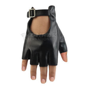 Unisex Fashion Fingerless <b>Gloves</b> Half <b>Finger</b> Design for Casual Streetwear Trendy Half <b>Finger</b> <b>Gloves</b> - Product Image 3