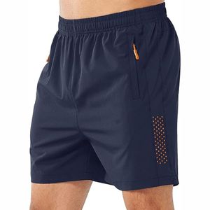Short de tennis personnalisé pour hommes Taille moyenne élastique Décontracté Coupe ample Respirant 100% Polyester Solide - Product Image 1