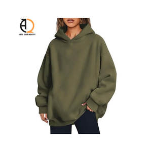 เสื้อมีฮู้ดโอเวอร์ไซส์สำหรับผู้หญิงเสื้อฮู้ดโอเวอร์ไซส์แบบเย็บติดซิปขนาดใหญ่พิเศษออกแบบได้ตามต้องการ - Product Image 6