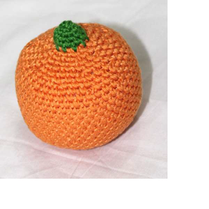 Offre Spéciale 100% accessoires de mode en peluche faits à la main en coton orange biologique - Product Image 1