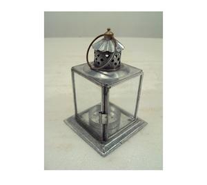 Linterna de vela con luz en T de hierro galvanizado Natural para decoración del hogar, decoración de habitación, jardín y decoración festiva, linternas de Metal - Product Image 1