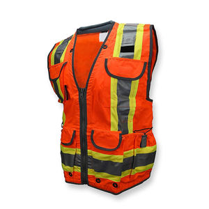 2025 meilleurs fabricants gilets de sécurité unisexe confortable Polyester tissu travailleurs Protection réfléchissant sécurité débardeur gilet - Product Image 1