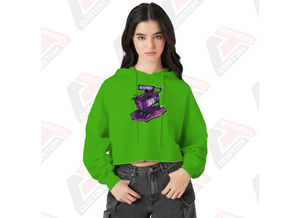 Sweat à capuche court pour homme, élégant et confortable, 100 % coton, hiver, avec impression numérique brodée, parfait pour la superposition légère - Product Image 2