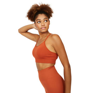 Sujetador deportivo para mujer para Yoga, gimnasio y correr con tela de secado rápido, ajuste de alto soporte y marca personalizada - Product Image 2