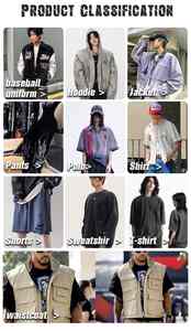 เสื้อยืดผู้ชายผ้าฝ้าย100% ฟอกสีแบบวินเทจโอเวอร์ไซส์ - Product Image 2