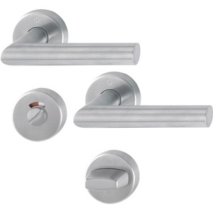 Juego de Persianas de Acero Inoxidable para Ventanas Redondas Amsterdam E1400/42H/42HKVS F69 RWSK/OL Izquierda/Derecha D/D HOPPE - Product Image 1
