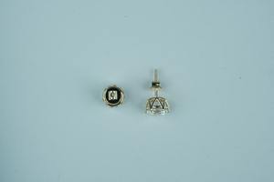 Boucles d'oreilles tendance VS1 Clarity Lab-Grown White Diamond Boucles d'oreilles IGI SGL Certifié Or et Plaqué Or Rose Cadeau de mariage élégant - Product Image 2