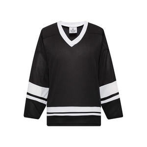 Série été, maillot d'entraînement de hockey sur glace 100% polyester, nom de l'équipe sur le devant, logo, découpe automatisée, séchage rapide, service OEM disponible - Product Image 4