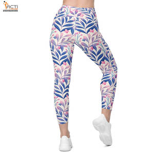 Nouveau style personnalisé femmes Legging couleur unie femmes Legging fabriqué au Pakistan Yoga Legging - Product Image 2