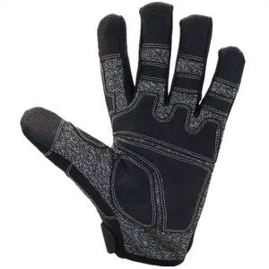 Mechanic Working Safety Driving <b>Gloves</b> Construction Plain Labor Hand Protection <b>Gloves</b> Leather Cowhide Safety <b>Gloves</b> - Product Image 3