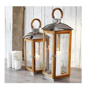 ที่รองเทียนแก้วทำด้วยมือทันสมัยทำจากแก้วสแตนเลสเคลือบเงาคริสตัลตกแต่งบ้าน - Product Image 5