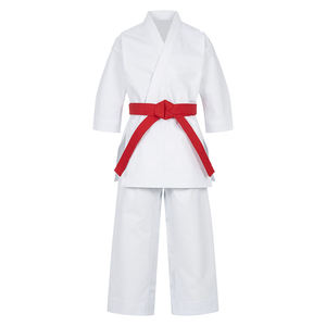 Costume de karaté d'arts martiaux en polycoton de haute qualité confortable avec logo brodé et couleur personnalisée - Product Image 6