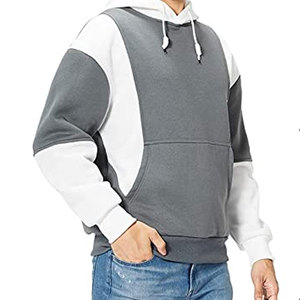 Sweat à capuche pour homme en coton, streetwear, surdimensionné, manches longues, doux, chaud, léger, confortable, décontracté, moderne, tendance, OEM ODM - Product Image 4