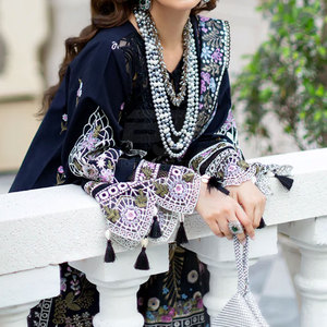 Traje Bordado al por Mayor para Mujer, Conjunto de Moda Listo para Usar, Traje Elegante con Bordado para Dama - Product Image 2