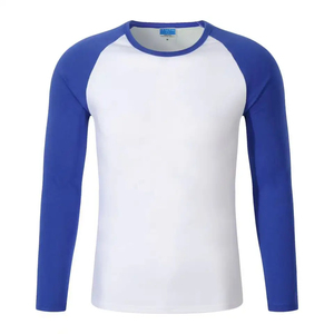 T-shirt Raglan en tissu de qualité supérieure 3650, unisexe, en coton, manches longues, couleur unie, teinté, pour hommes - Product Image 3
