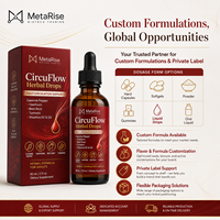 Suplemento Líquido Herbal de Pimienta de Cayena y Espino Blanco con Curcumina, Marca Privada OEM, Apoyo Diario para el Bienestar