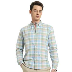 Chemise Ultimate MensCheck en 100% coton à la mode et boutonnée légère avec un design emblématique à carreaux Parfait - Product Image 1