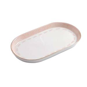 Bandeja de madera de forma ovalada con acabado pulido natural, juego de bandejas de madera personalizadas de 3 bandejas para servir dulces o pastas - Product Image 3