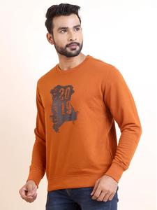 Sudadera Loopknit para hombre más vendida 100% algodón para color óxido manga completa cómoda duradera para invierno Casual todos los días - Product Image 4