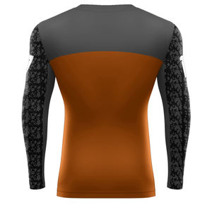 Rashguard à manches longues pour homme adulte de haute qualité, personnalisé, MMA, écologique, séchage rapide, respirant, anti-UV, en spandex/polyester - Product Image 2